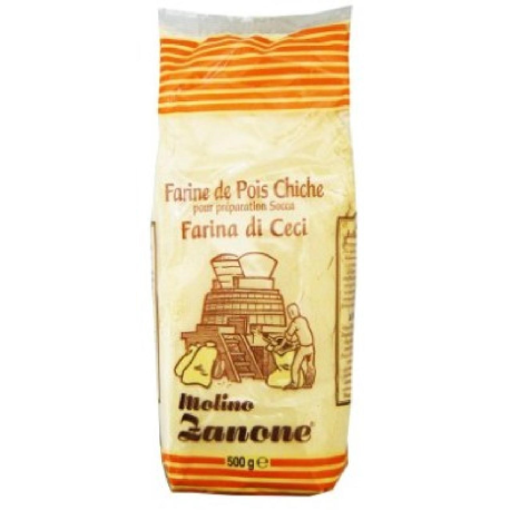 Farine de pois chiche 500g MOLINO ZANONE - DCA Distribution grossiste alimentaire halal pour professionnels