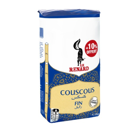Couscous fin - 1kg +10% - le Renard