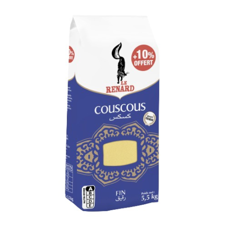 Couscous fin - 5kg +10% - le Renard
