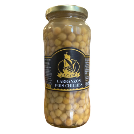 CANO01-POIS CHICHE BOCAL- 580 ML EL CANO-DCA DISTRIBUTION