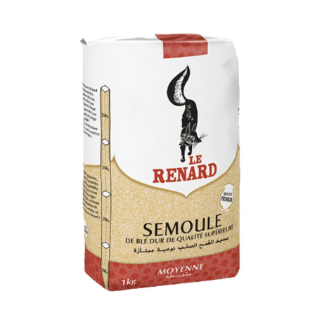 Semoule moyenne - 1kg - le Renard