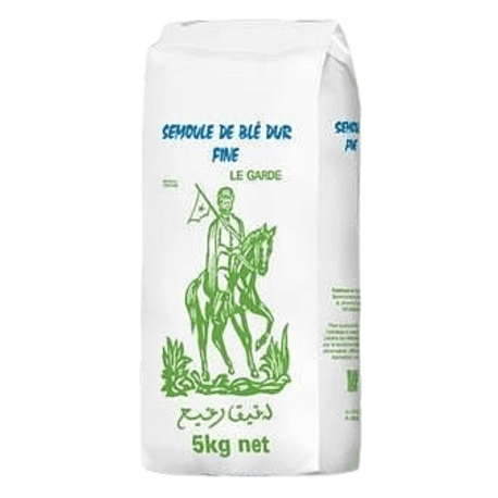 Semoule fine - 5kg - le garde