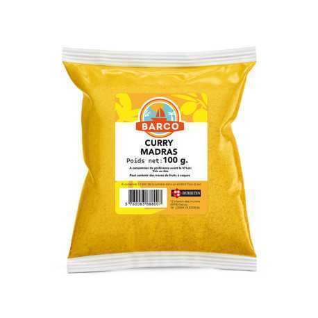 Curry madras- 100g-Barco