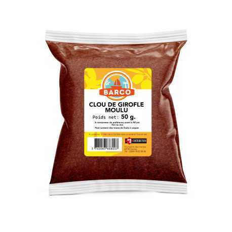 CLOU DE GIROFLE MOULU- 50g-BARCO 