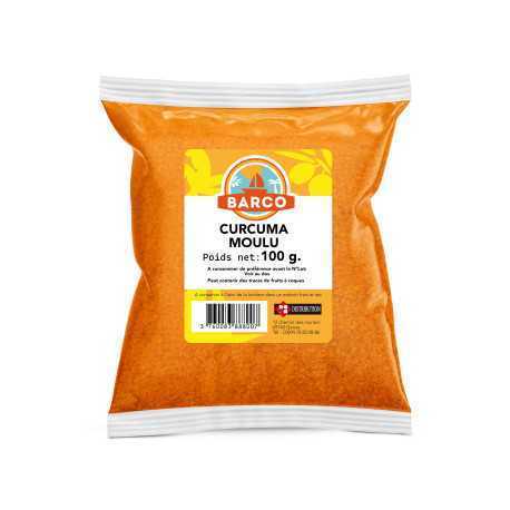 Curcuma moulu- 100g-Barco