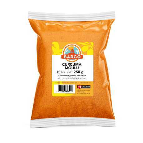 Curcuma moulu - 250g -Barco