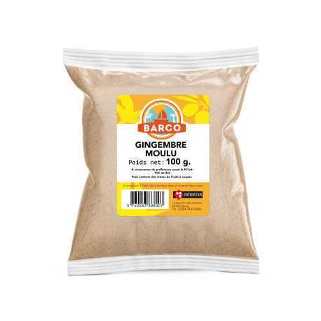 Gingembre moulu - 100g-Barco