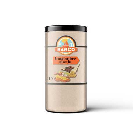 Gingembre moulu -pot 50 g -Barco