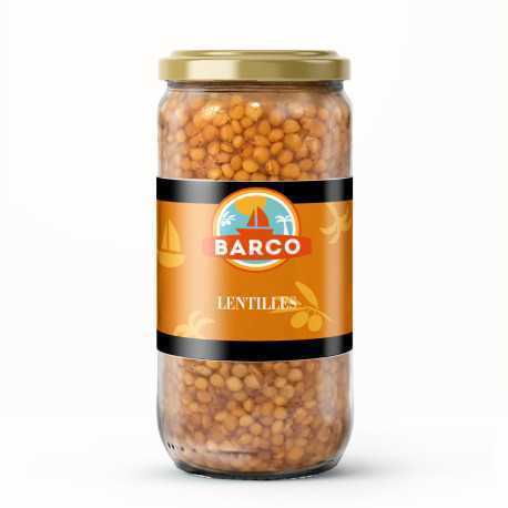 Lentille bocal- 580 ml-Barco