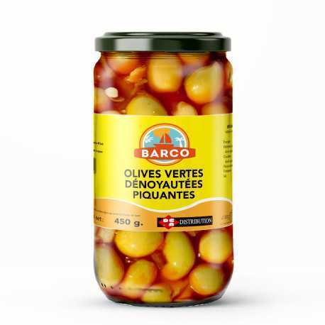 Olive verte denoyautee pimentee- 72 cl-Barco