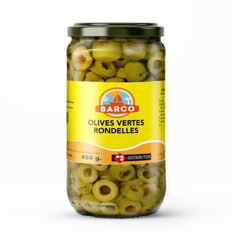 Olive verte en rondelle- 72cl-Barco