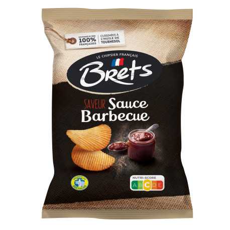 Chips saveur barbecue-125g-brets