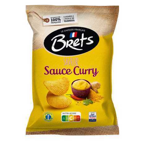 Chips saveur sauce curry-125g-brets