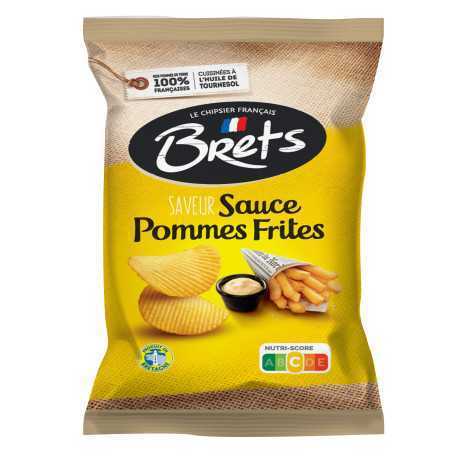 Chips saveur pommes frites-125g-brets