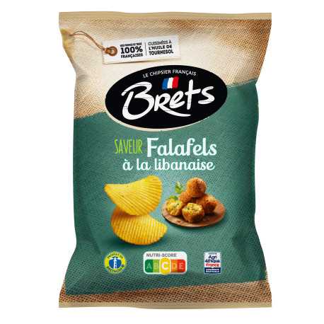 Chips saveur falafels-125g-brets