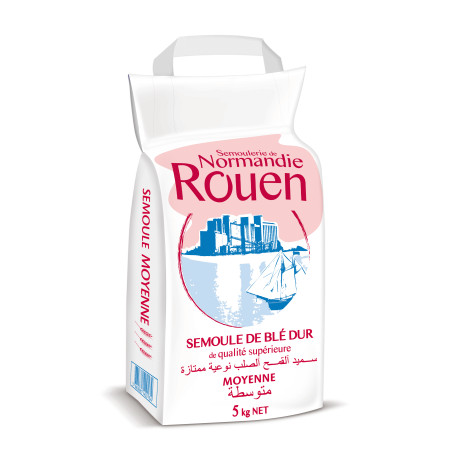 SEMOULE MOYENNE -  5KG - ROUEN