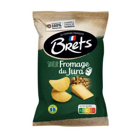 Chips saveur fromage jura-40g-brets