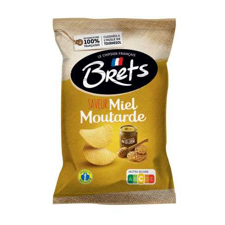 Chips saveur miel moutarde-40g-brets