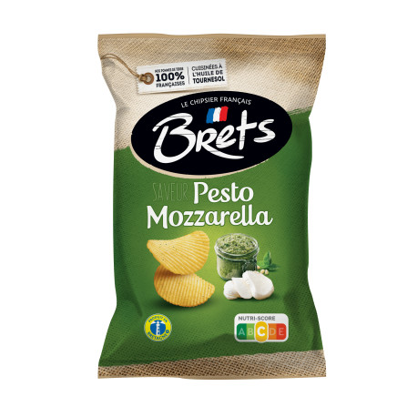 CHIPS SAVEUR PESTO MOZZA-40g-Brets