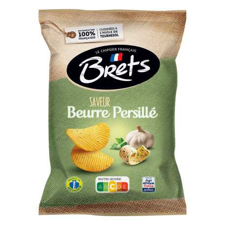 Chips saveur beurre persille-125g-brets