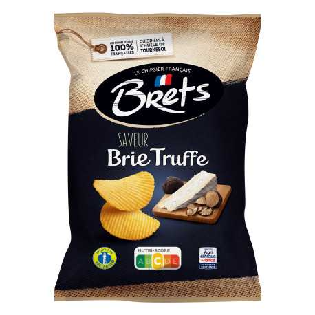Chips saveur brie truffe-125g-brets