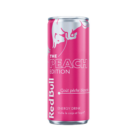 RED BULL PECHE BLANCHE 25 CL