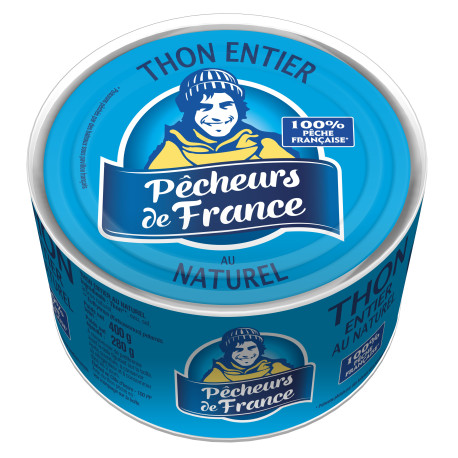 THON ENTIER NATUREL- 1/2 280G-Saupiquet