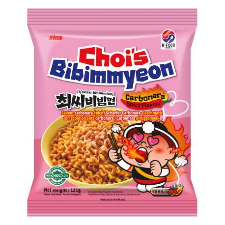 Nouilles instantanees carbonara 131g ramen