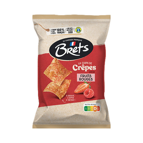 Chips crepes fruits rouges-50g-brets